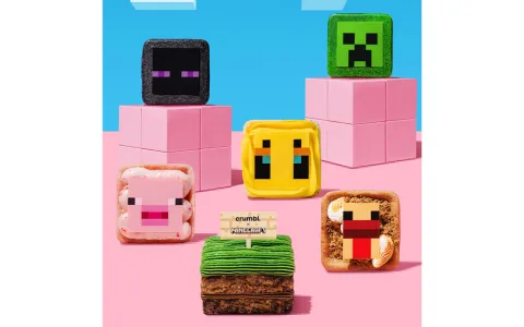 Las familias adorarán las nuevas galletas de Minecraft de Crumbl