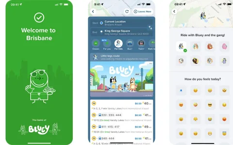 Viaja con Bluey en la vida real con la nueva función para Niños de Citymapper