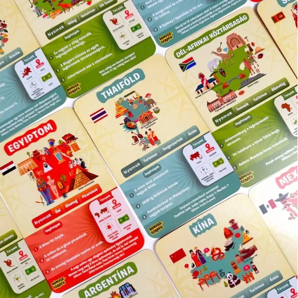 imagen de 10 quiz - Los países del mundo juego de mesa 2