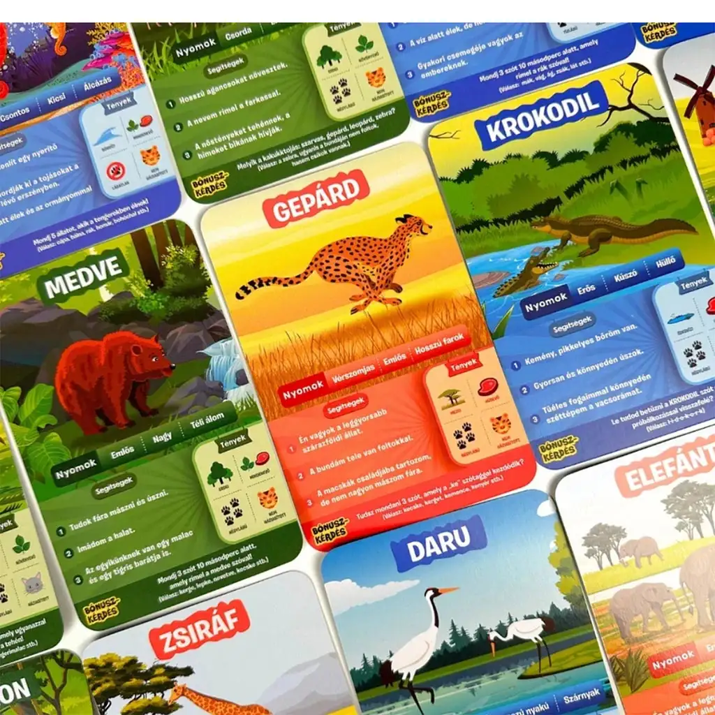 imagen de 10 Quiz - Maravilloso mundo animal juego de mesa 2