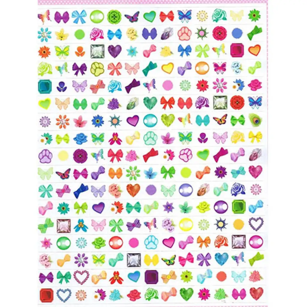 imagen de 1000 caballos pegatinas 1. - Álbum de pegatinas de pradera floreada 4