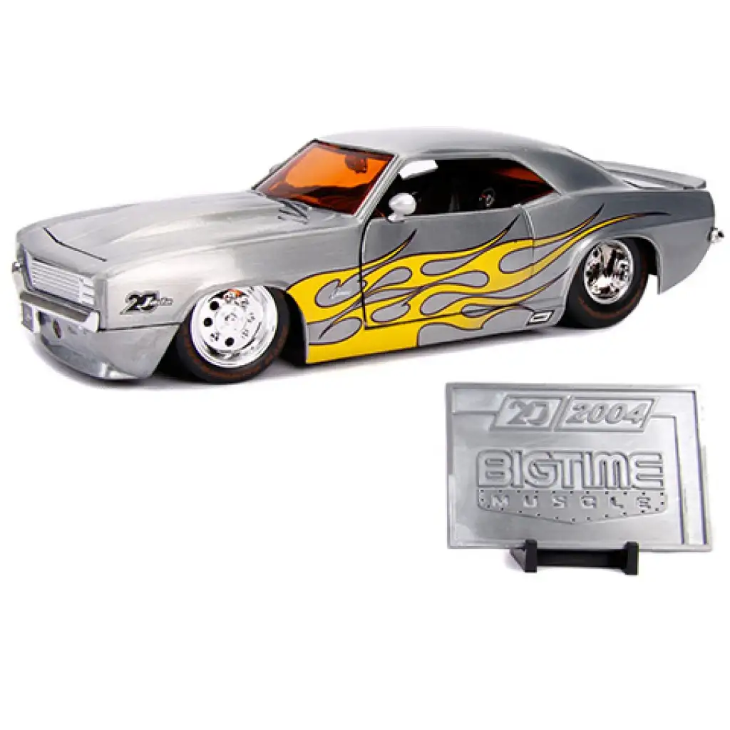 imagen de 1969 Chevy Camaro modelo de coche de metal 1/24 - Simba Toys 2