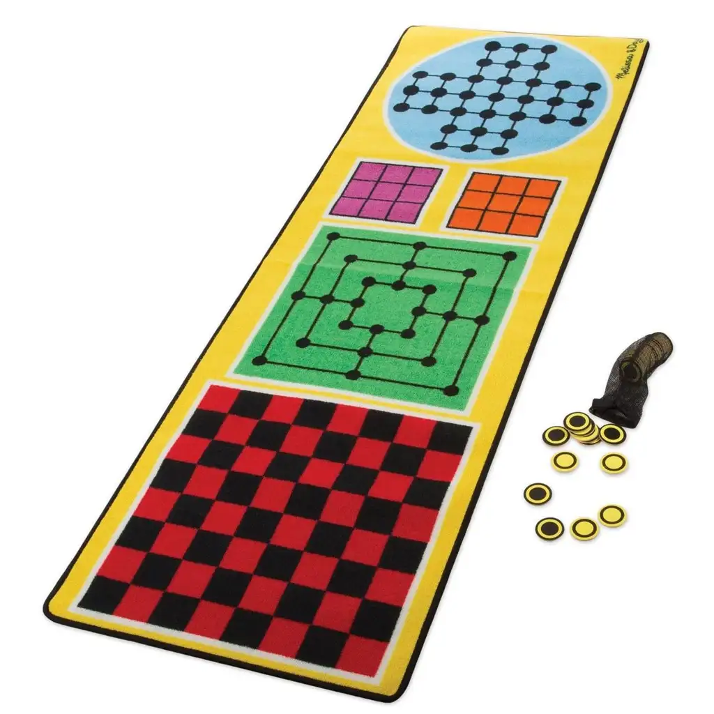 imagen de 4 en 1 alfombra de juego 190x65 cm - Melissa & Doug 1
