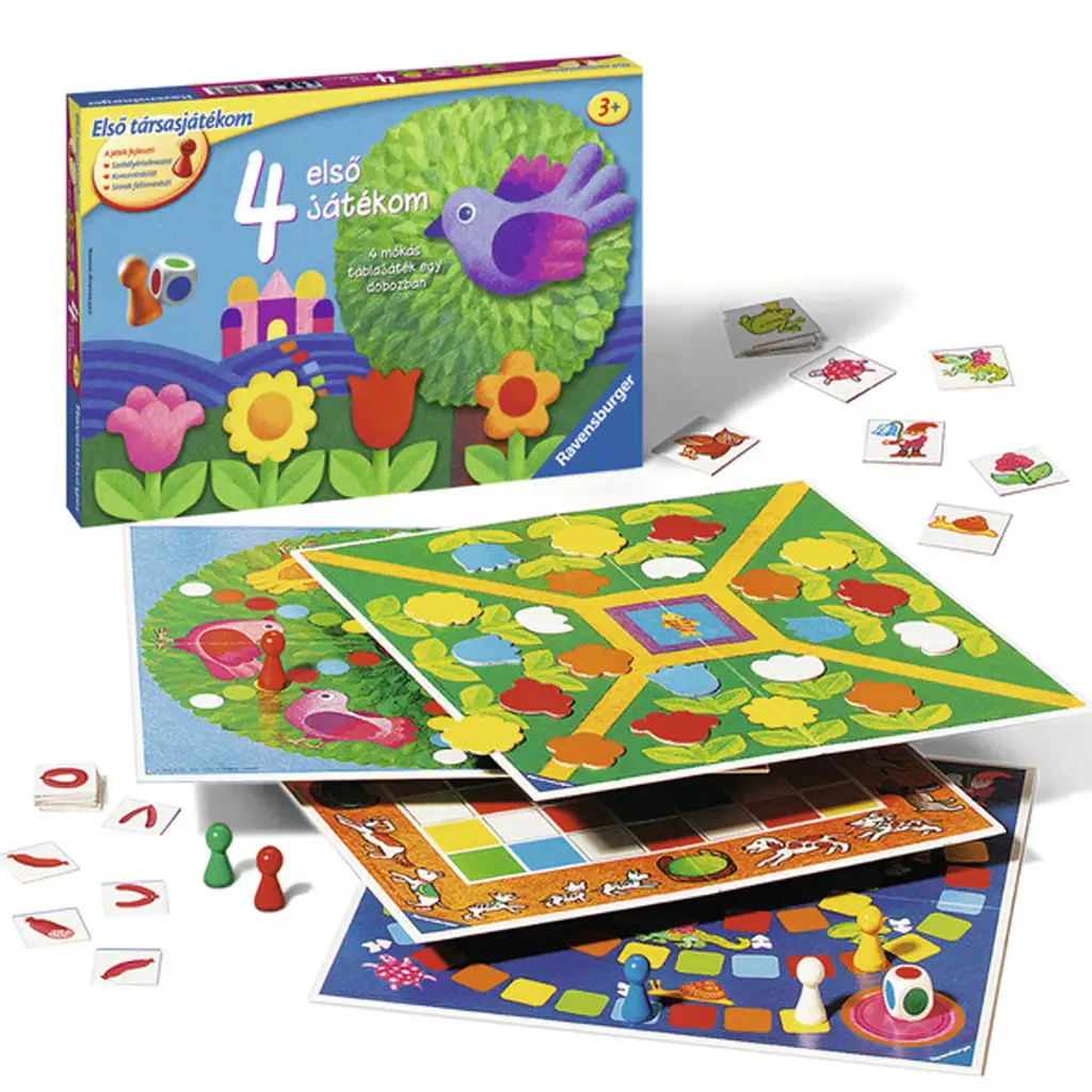 imagen de 4 primeros juegos de mesa colección - Ravensburger 2