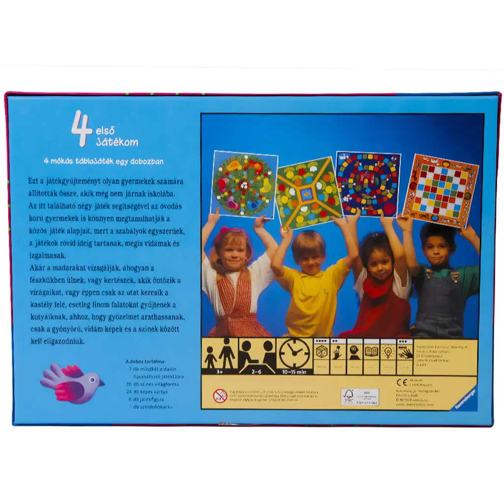 imagen de 4 primeros juegos de mesa colección - Ravensburger 3
