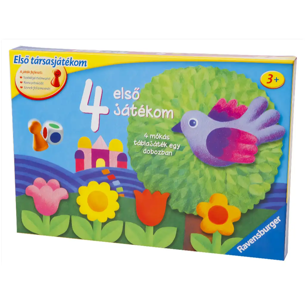 imagen de 4 primeros juegos de mesa colección - Ravensburger 1
