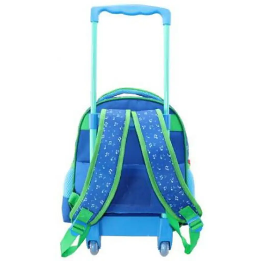 imagen de 44 Gato Tonto: Mochila escolar con ruedas, mochila 27x10x31cm 2