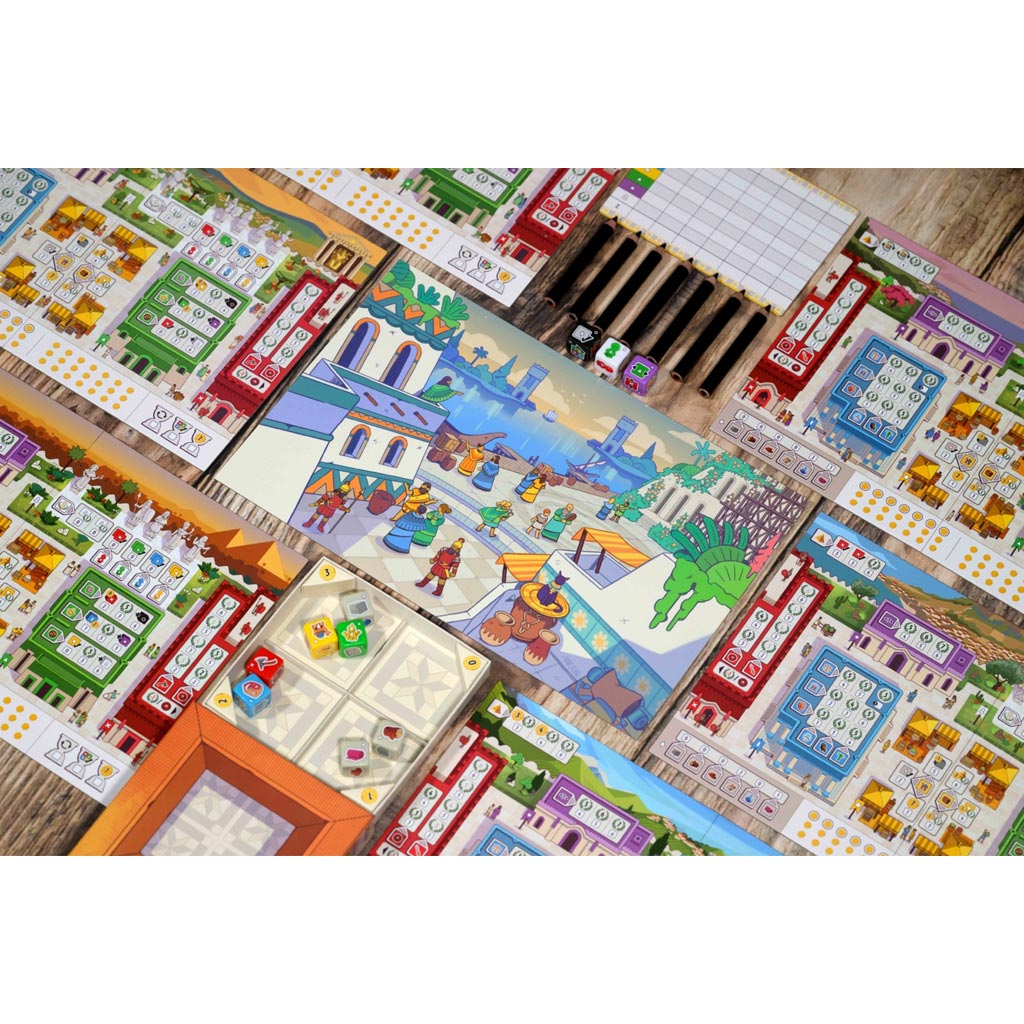 imagen de 7 Maravillas - Juego de dados 4