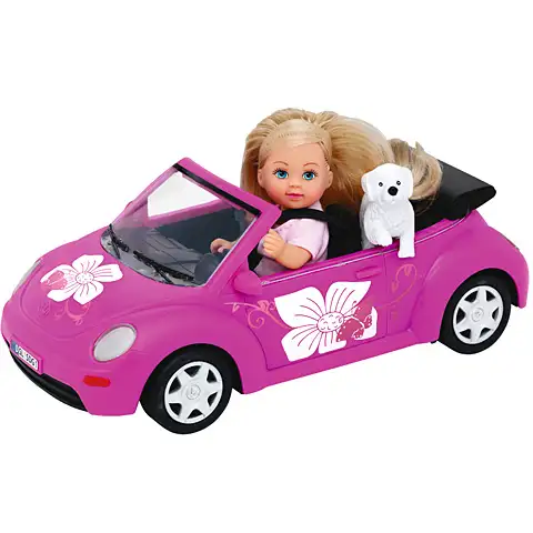 imagen de Steffi Love Évi + Volkswagen Beetle - Simba Toys 2