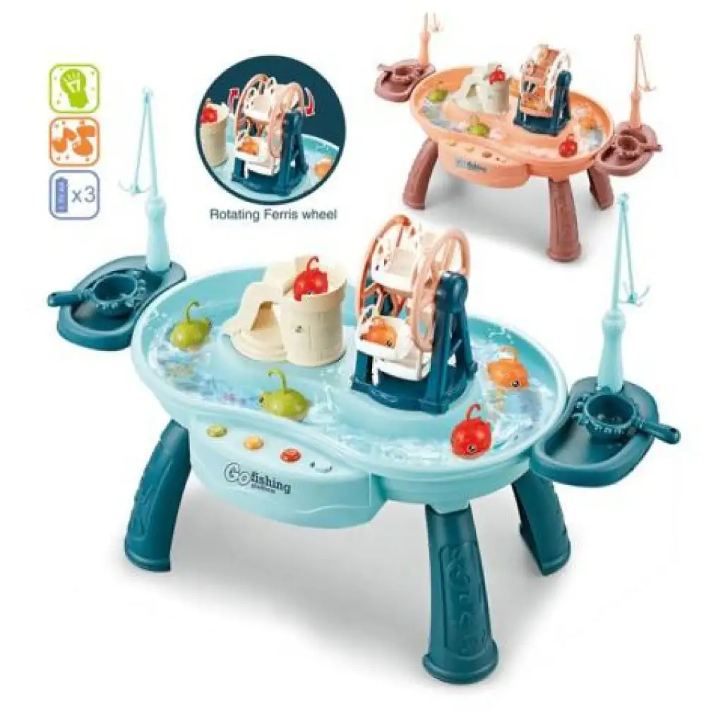 imagen de ¡A pescar! juego de pesca con piscina, rueda de agua y sonido 9