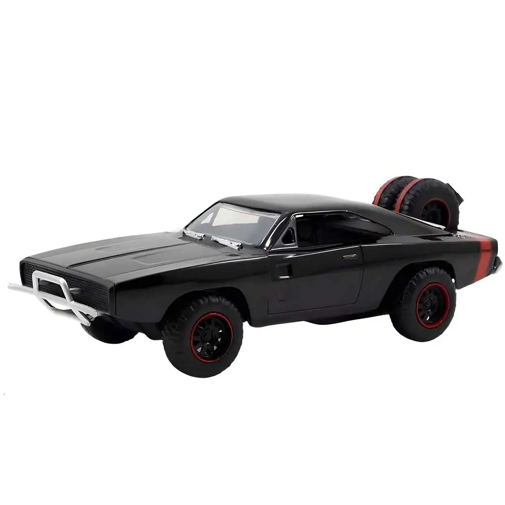 imagen de A toda velocidad: Dom Toretto Dodge Charger R/T 1970 & Dodge Charger Widebody 1968 coche de metal en miniatura paquete de 2 unidades escala 1/32 13cm - Jada Toys 3