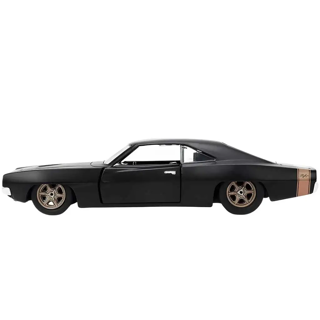 imagen de A toda velocidad: Dom Toretto Dodge Charger R/T 1970 & Dodge Charger Widebody 1968 coche de metal en miniatura paquete de 2 unidades escala 1/32 13cm - Jada Toys 4