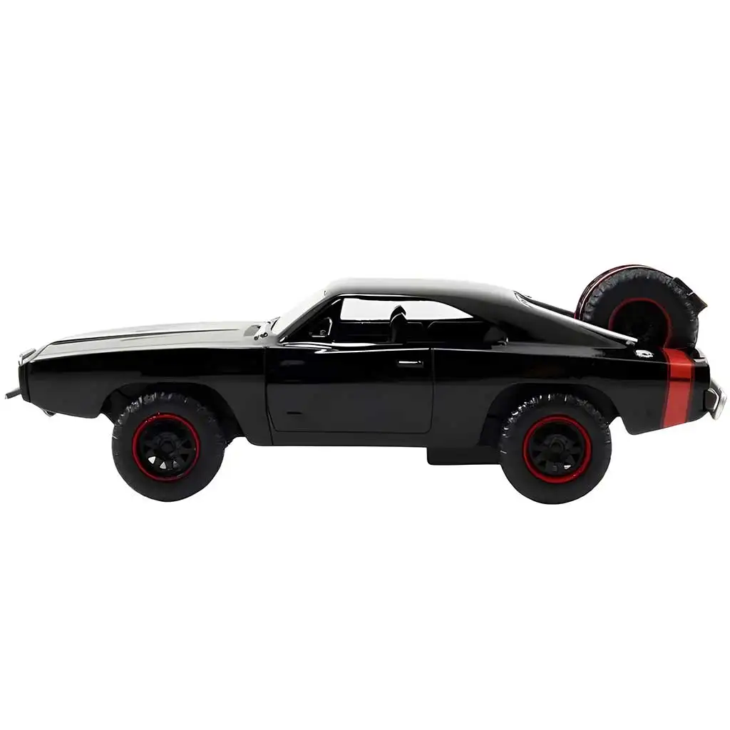imagen de A toda velocidad: Dom Toretto Dodge Charger R/T 1970 & Dodge Charger Widebody 1968 coche de metal en miniatura paquete de 2 unidades escala 1/32 13cm - Jada Toys 5