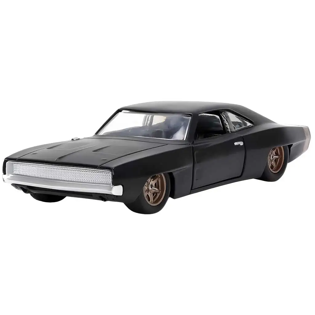 imagen de A toda velocidad: Dom Toretto Dodge Charger R/T 1970 & Dodge Charger Widebody 1968 coche de metal en miniatura paquete de 2 unidades escala 1/32 13cm - Jada Toys 6