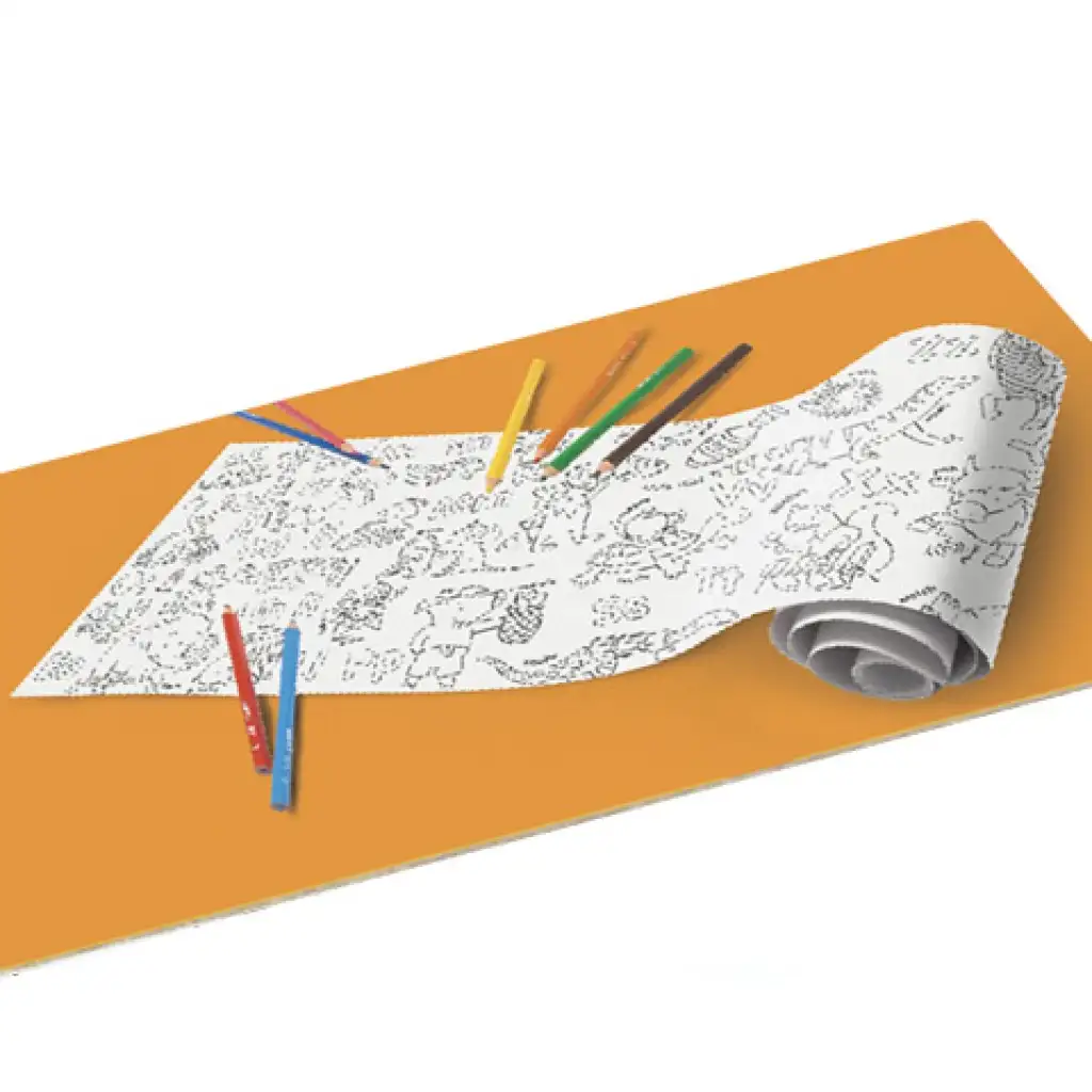 imagen de ABC cilindro para colorear 8 piezas con lápiz - Carioca 2