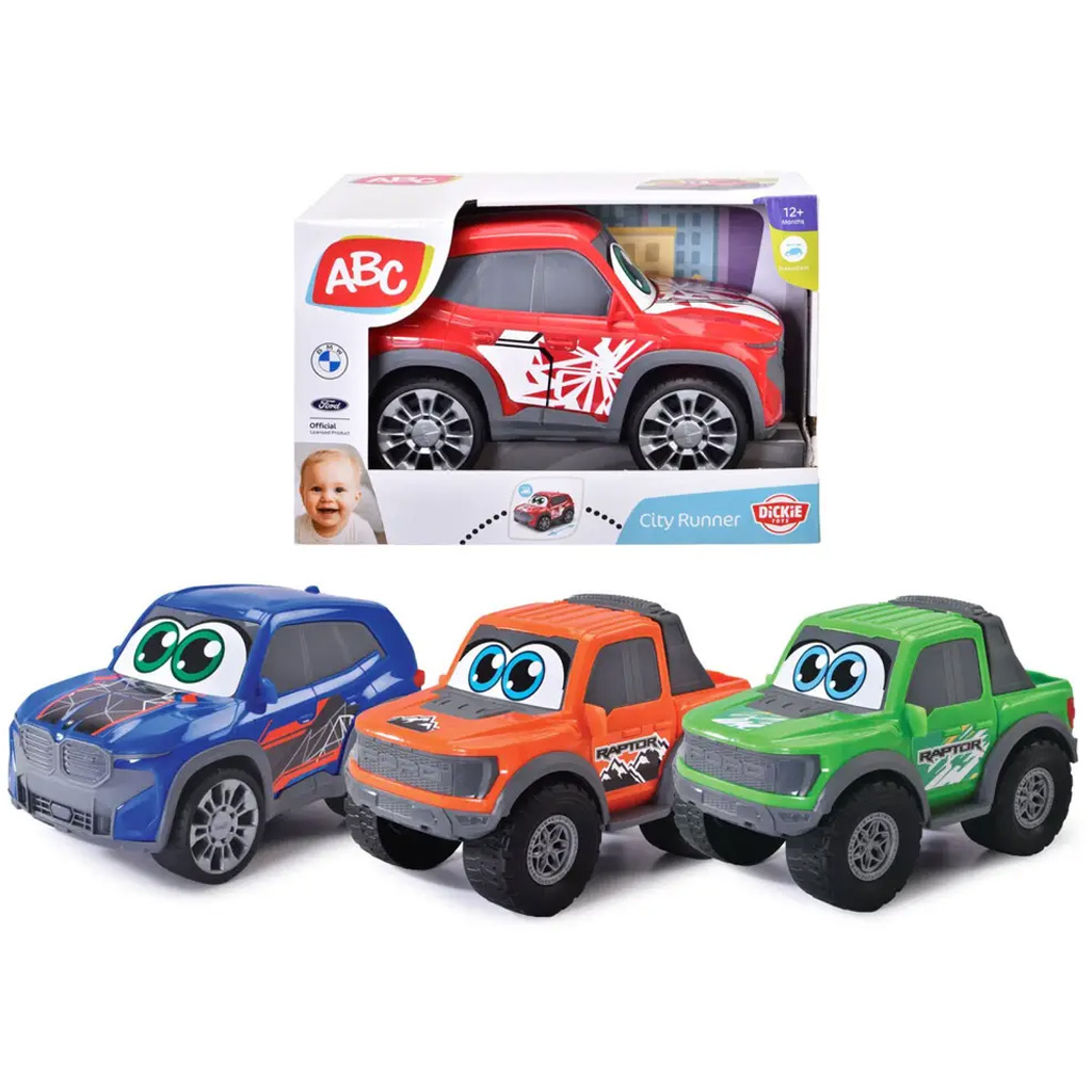 imagen de ABC City Runner cochecito varios, 1 unidad - Dickie Toys 1