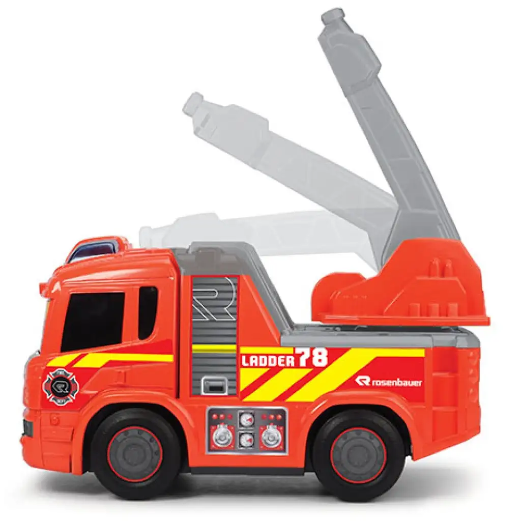 imagen de ABC Fredy Fire camión de bomberos con luz y sonido 25cm - Simba Toys 3