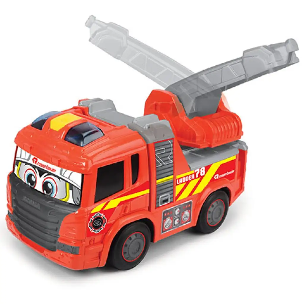 imagen de ABC Fredy Fire camión de bomberos con luz y sonido 25cm - Simba Toys 4
