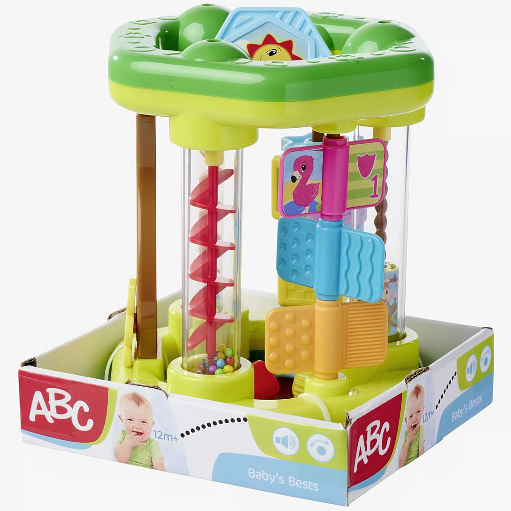 imagen de ABC Juguete de desarrollo de habilidades en forma de hexágono con animales divertidos - Simba Toys 1