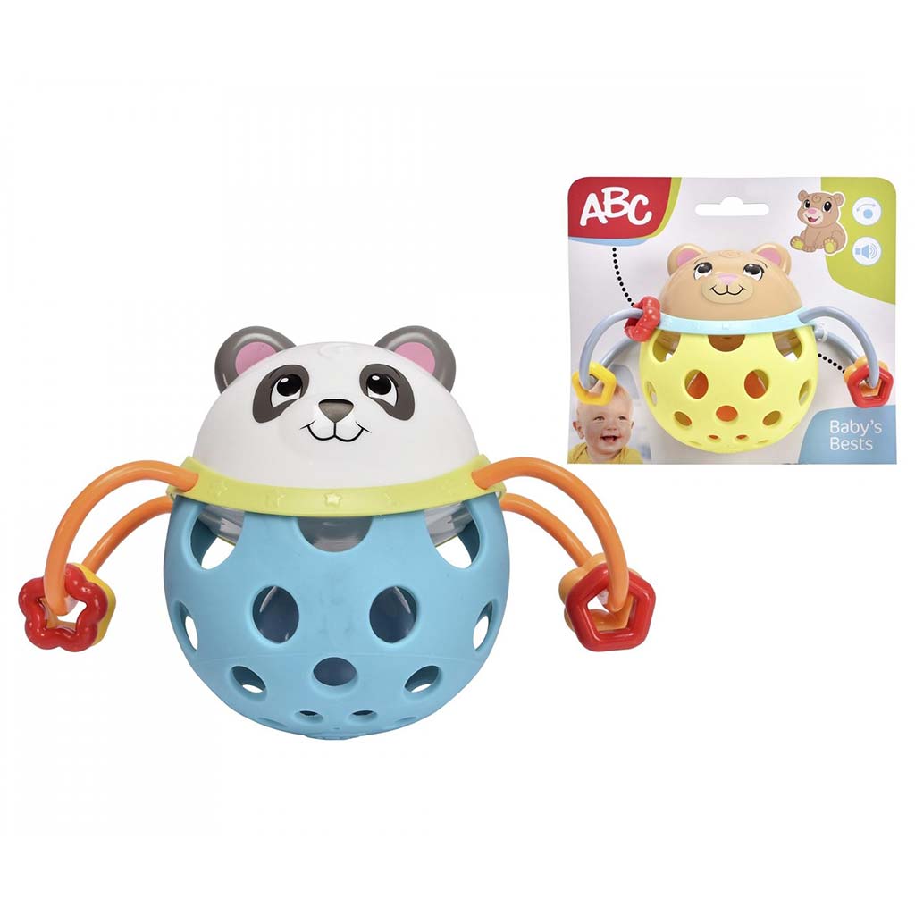 imagen de ABC Panda Sonajero con asa y mordedor - Simba Toys 1