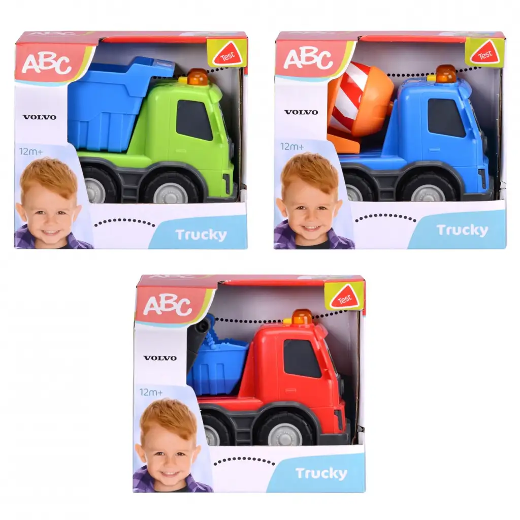 imagen de ABC Volvo Camiones de trabajo urbanos en varias versiones 13 cm - Simba Toys 1