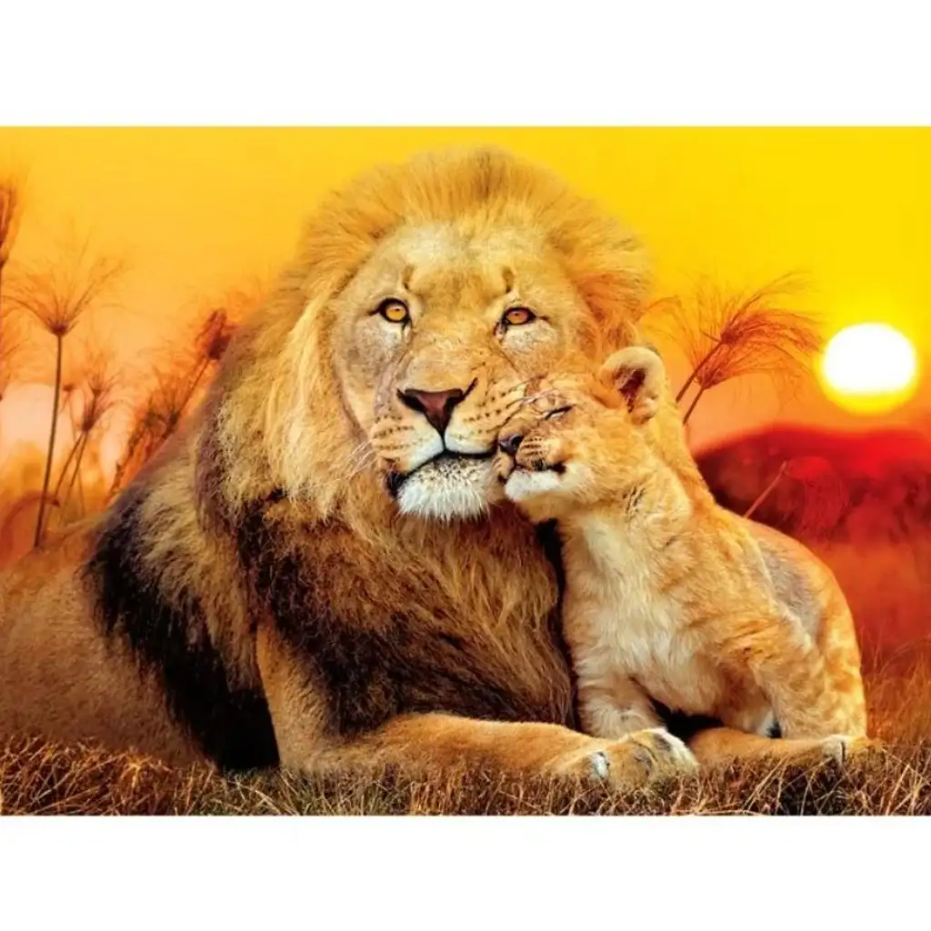 imagen de Abrazo inesperado 180 piezas Super color puzzle - Clementoni 2