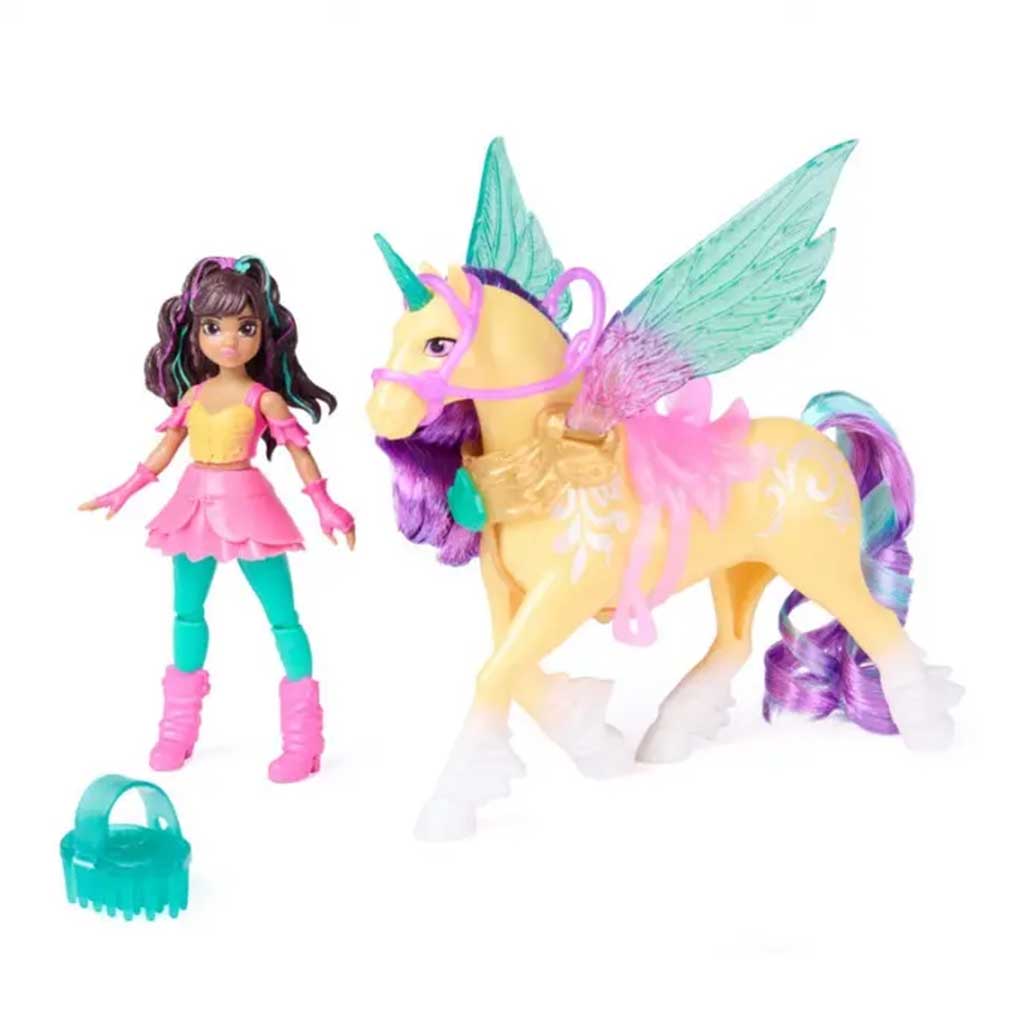 imagen de Academia de Unicornios: Alas Mágicas - Conjunto de Ava y Leaf - Spin Master 3