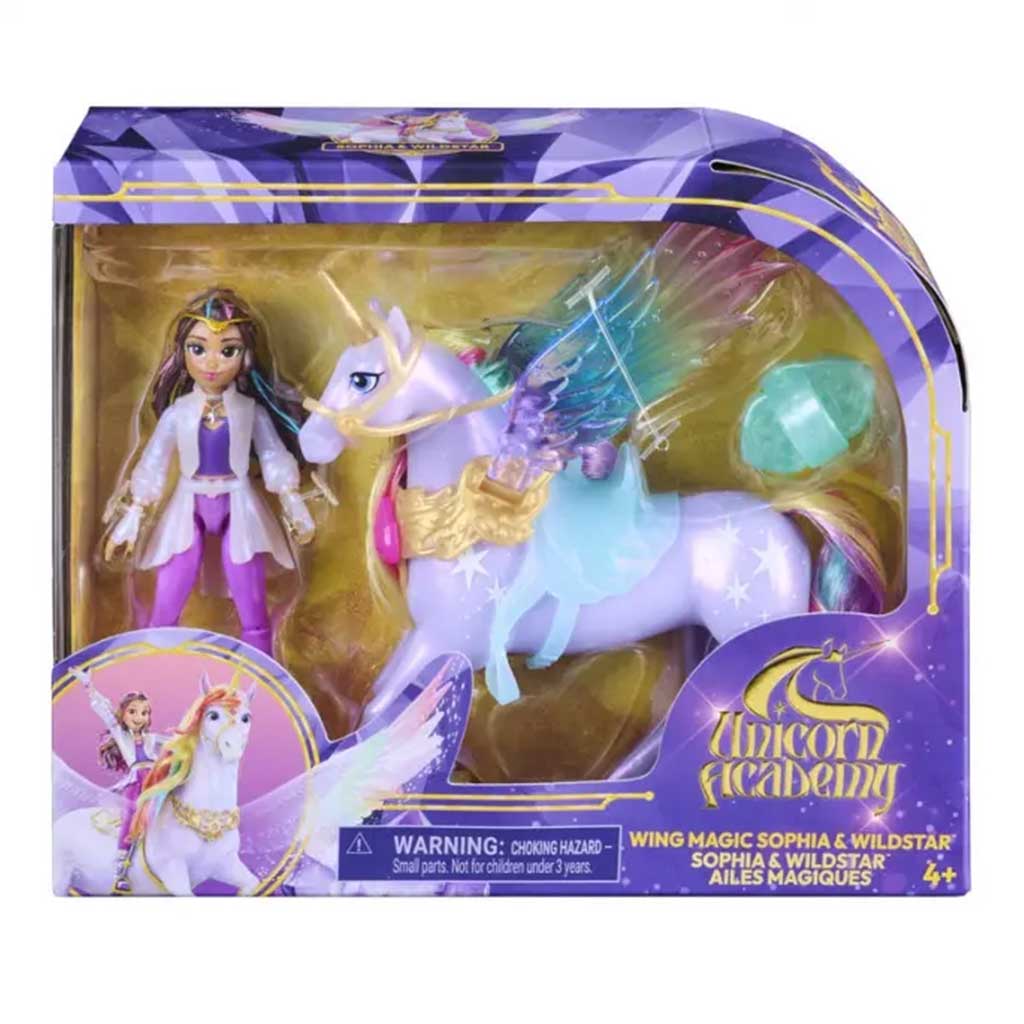 imagen de Academia de Unicornios: Alas Mágicas - Conjunto de Sophia y Wildstar - Spin Master 1