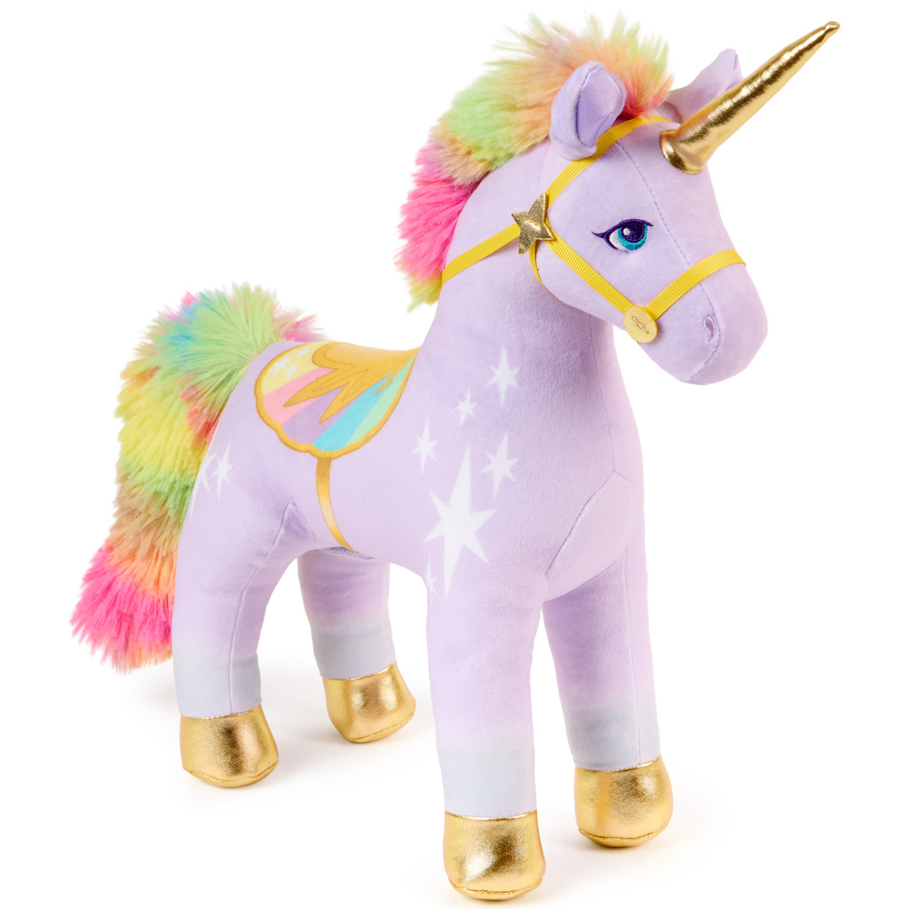imagen de Academia de Unicornios: figura de peluche Wildstar unicornio de 31 cm - Spin Master 1