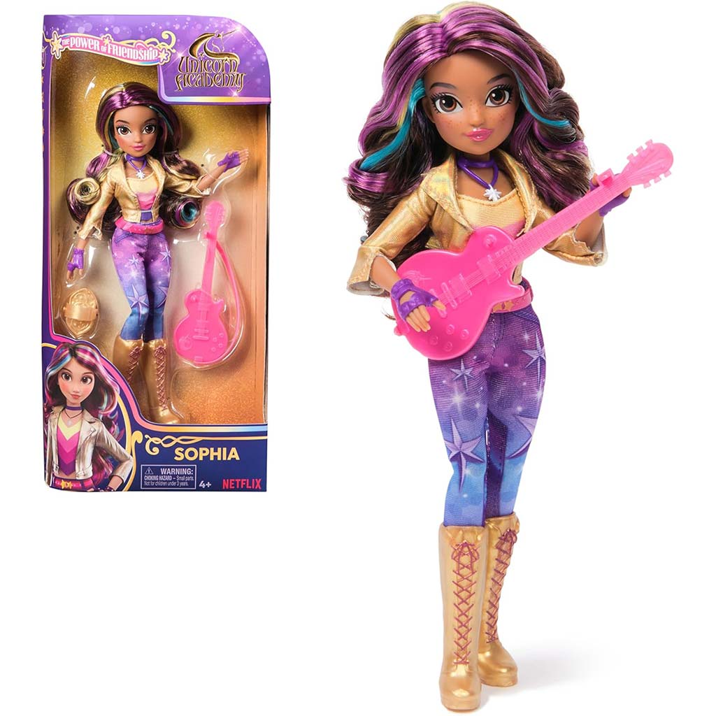 imagen de Academia Unicornio: figura de Sophia con accesorios - Spin Master 1