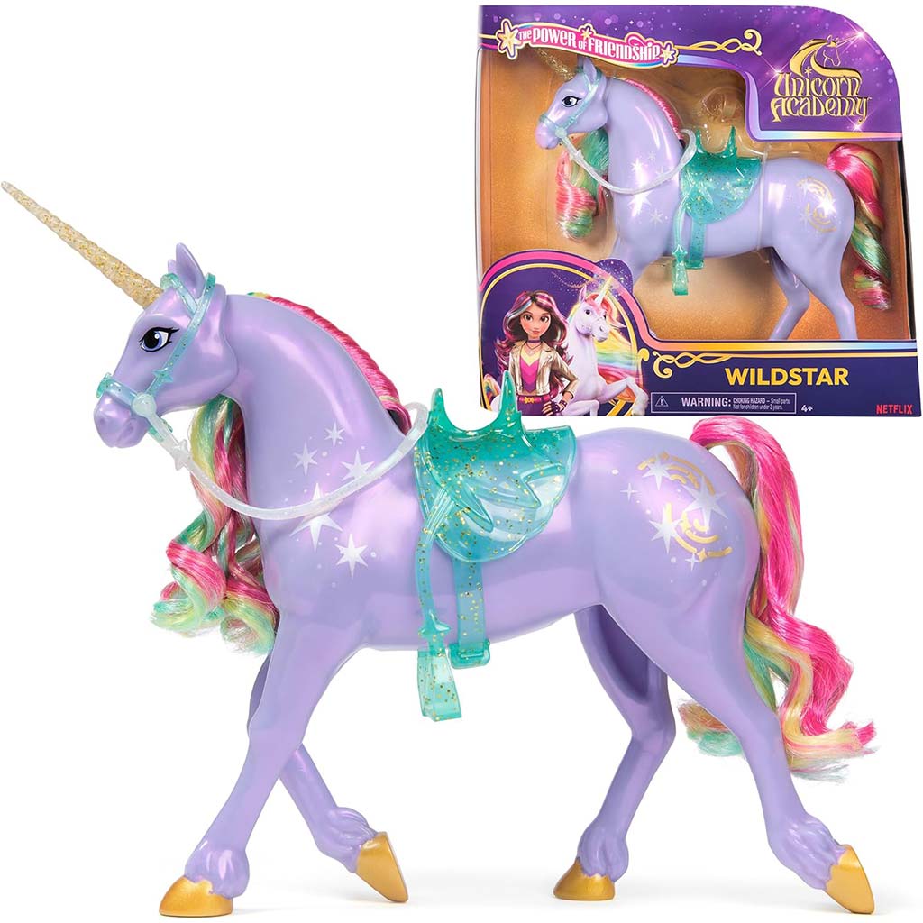 imagen de Academia Unicornio: figura de unicornio Wildstar - Spin Master 1