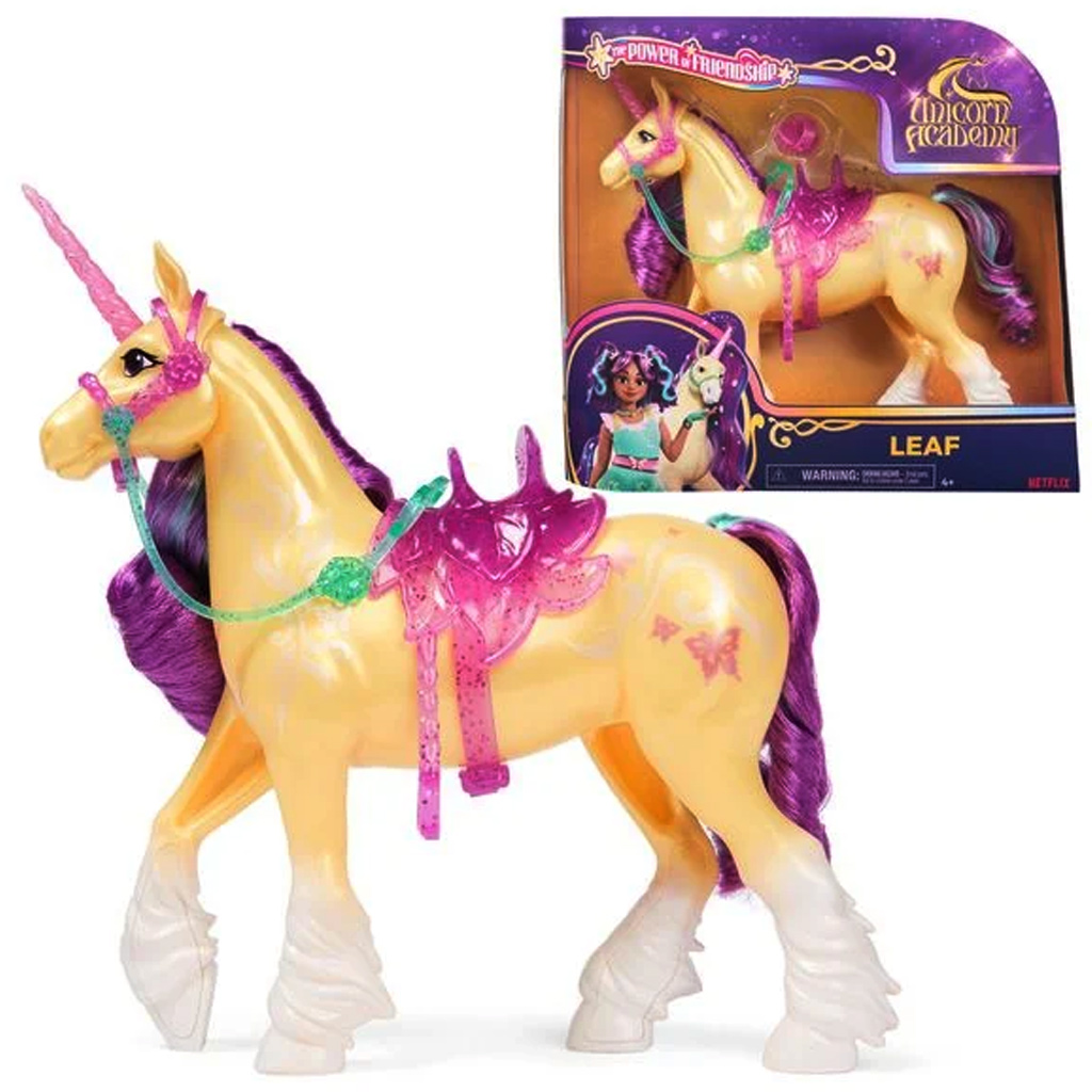 imagen de Academia Unicornio: Leaf unicornio con accesorios - Spin Master 1