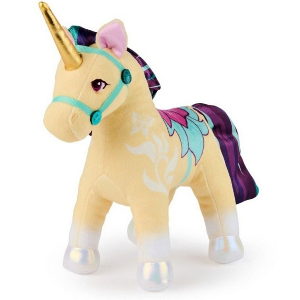 imagen de Academia Unicornio: Leaf unicornio de 17 cm de peluche - Spin Master 1