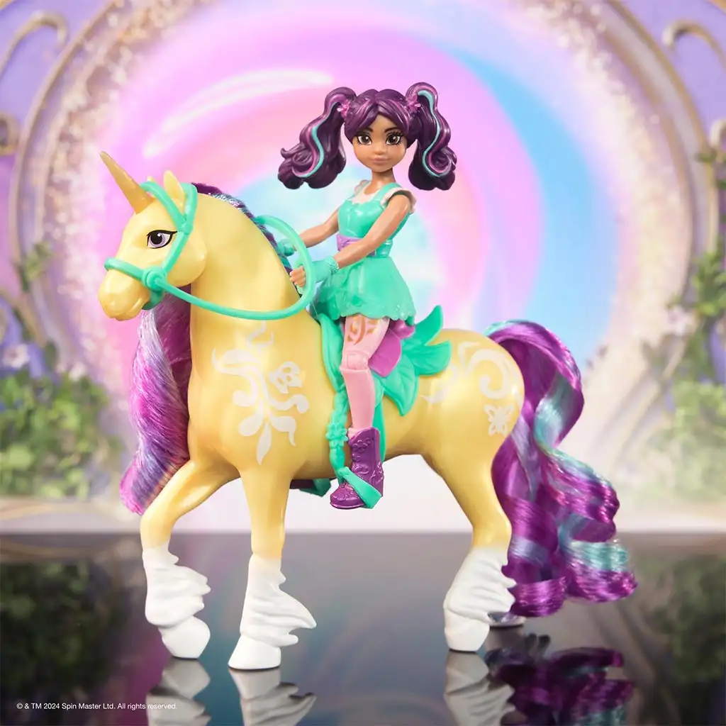 imagen de Academia Unicornio: Muñeca Unicornio - Ava y Leaf - Spin Master 3