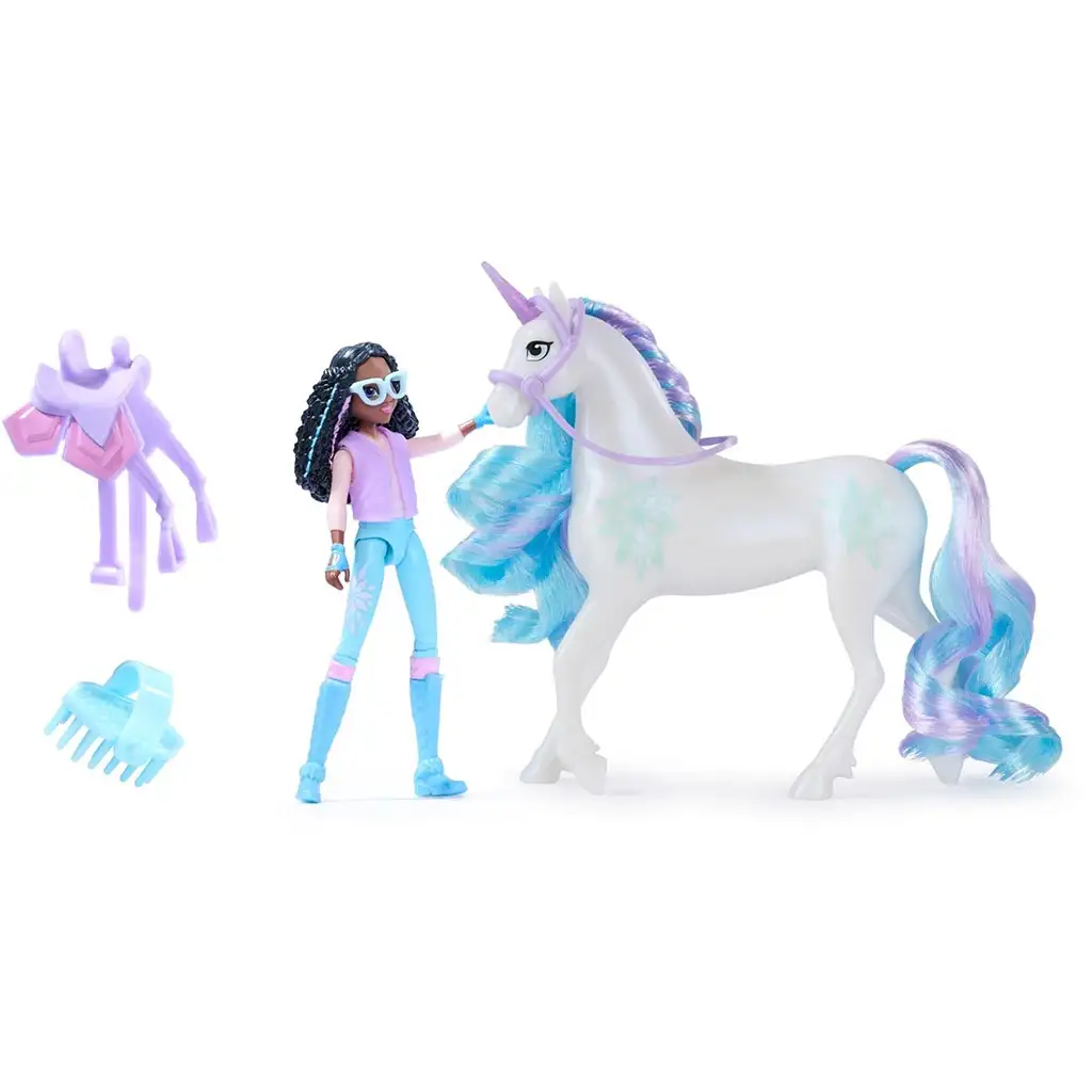 imagen de Academia Unicornio: Muñeca Unicornio - Layla y Glacier - Spin Master 2