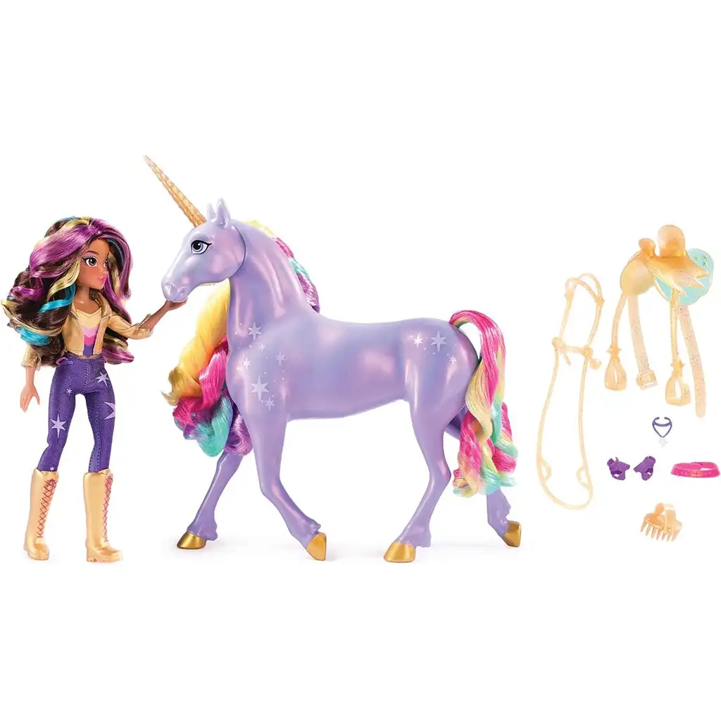imagen de Academia Unicornio: Muñeca Unicornio - Sophia y Light-Up Wildstar - Spin Master 2