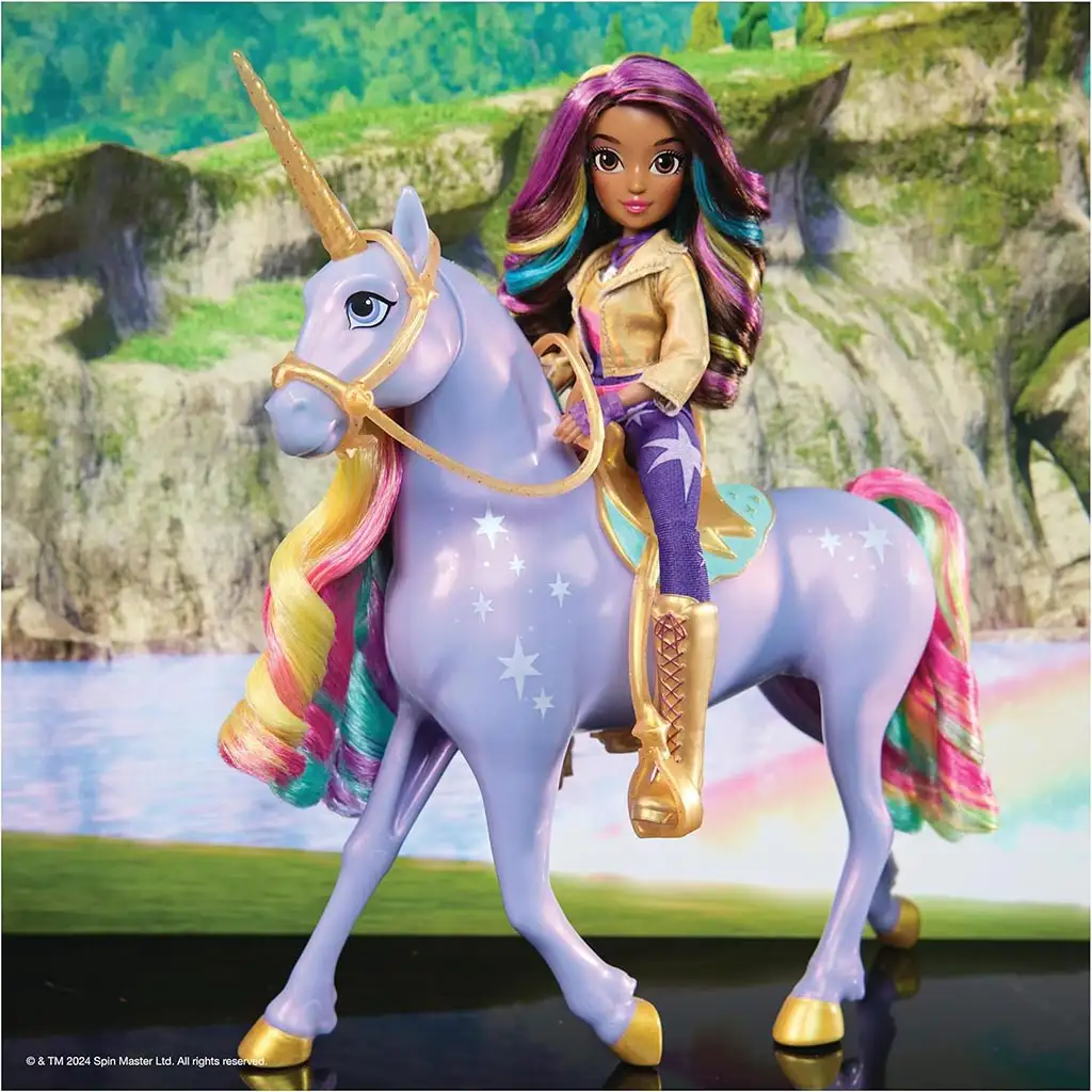 imagen de Academia Unicornio: Muñeca Unicornio - Sophia y Light-Up Wildstar - Spin Master 3