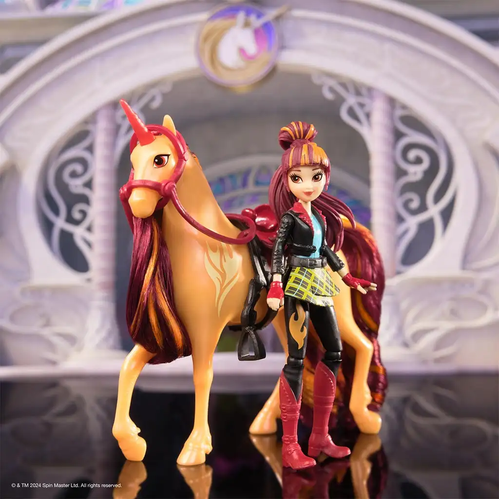 imagen de Academia Unicornio: Muñeca Unicornio - Valentina y Cinder - Spin Master 3