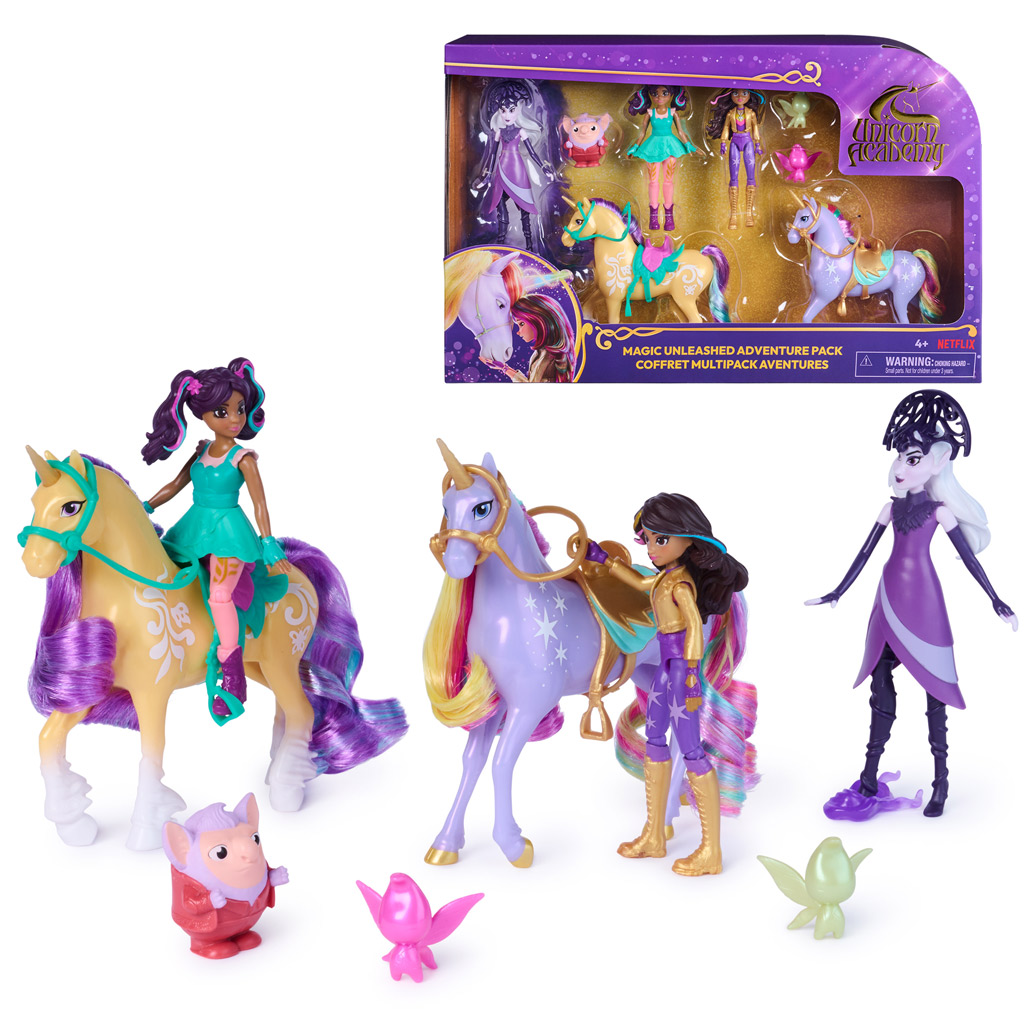 imagen de Academia Unicornio: Paquete múltiple de personajes con unicornios - Spin Master 1
