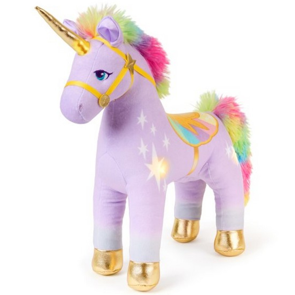 imagen de Academia Unicornio: Unicornio Wildstar de 17 cm de peluche - Spin Master 1