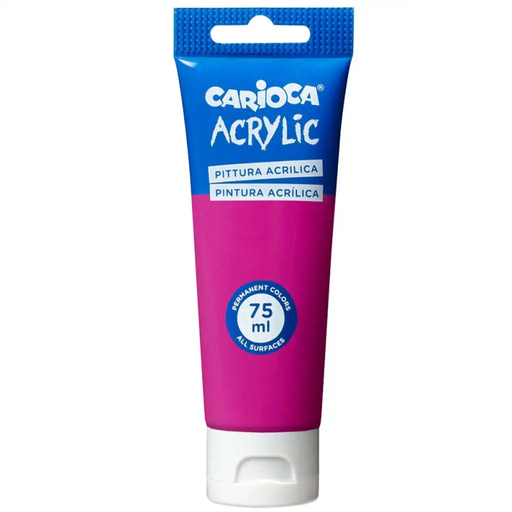 imagen de Acrílico de 75 ml en color magenta - Carioca 1