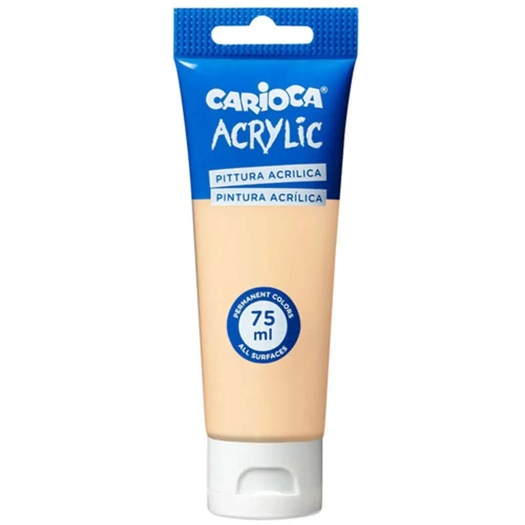 imagen de Acrílico de 75 ml en color rosa salmón - Carioca 1