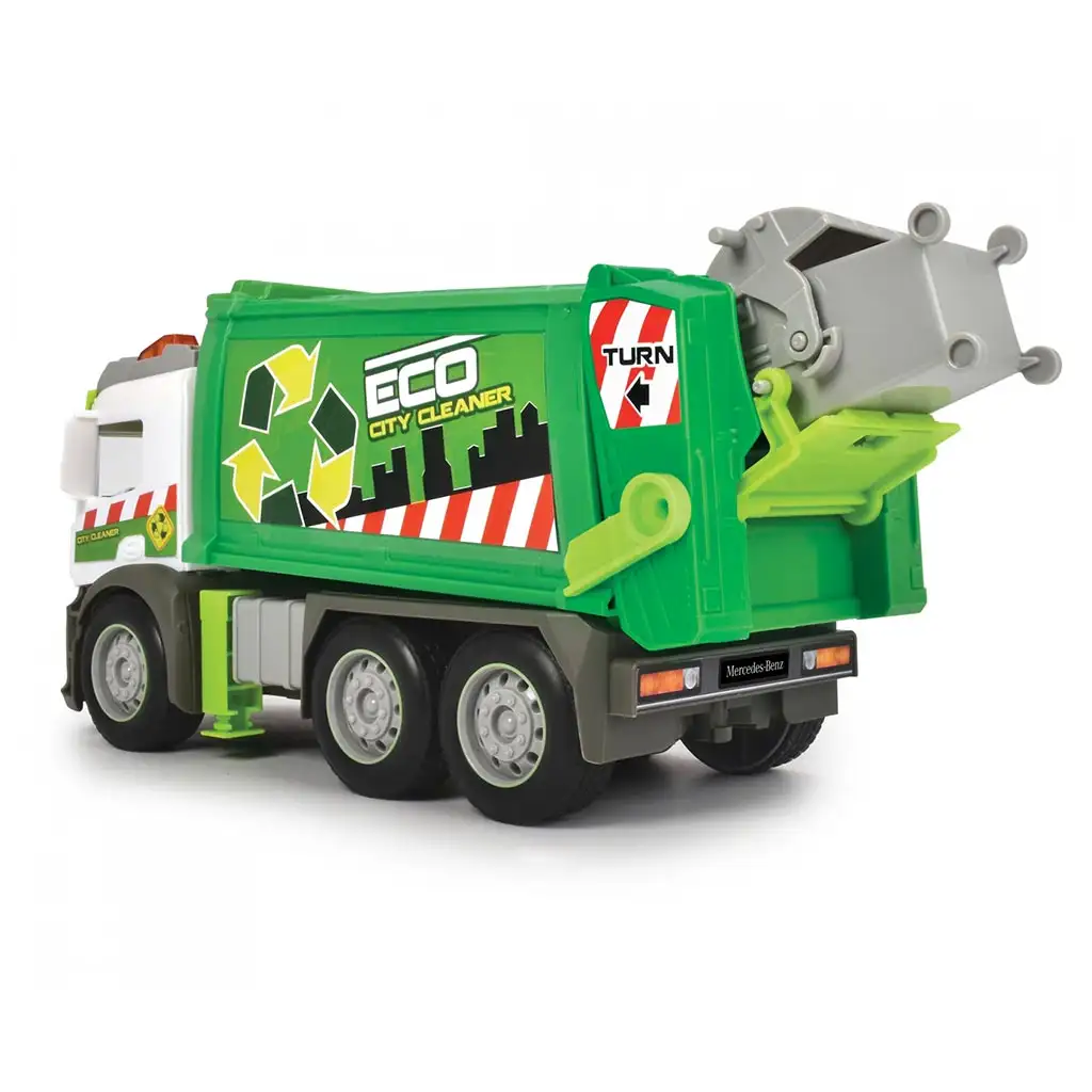 imagen de Action Truck Camión de Basura con Sonido y Luz - Dickie Toys 2