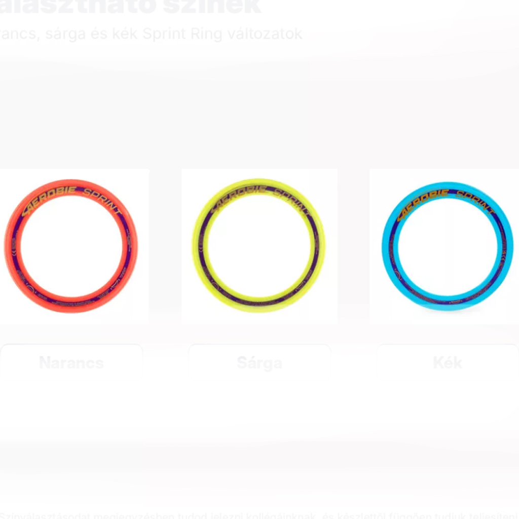 imagen de Aerobie: Anillo Sprint frizbi 25 cm en varias versiones 1ud 4