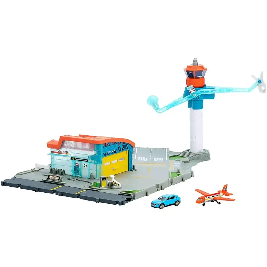 imagen de Aeropuerto y centro de control aéreo Matchbox - Mattel 2