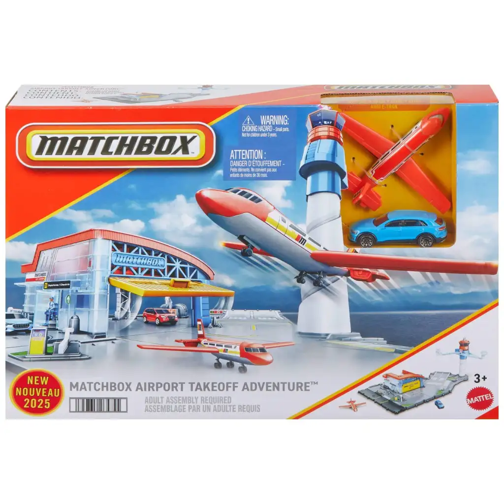 imagen de Aeropuerto y centro de control aéreo Matchbox - Mattel 1