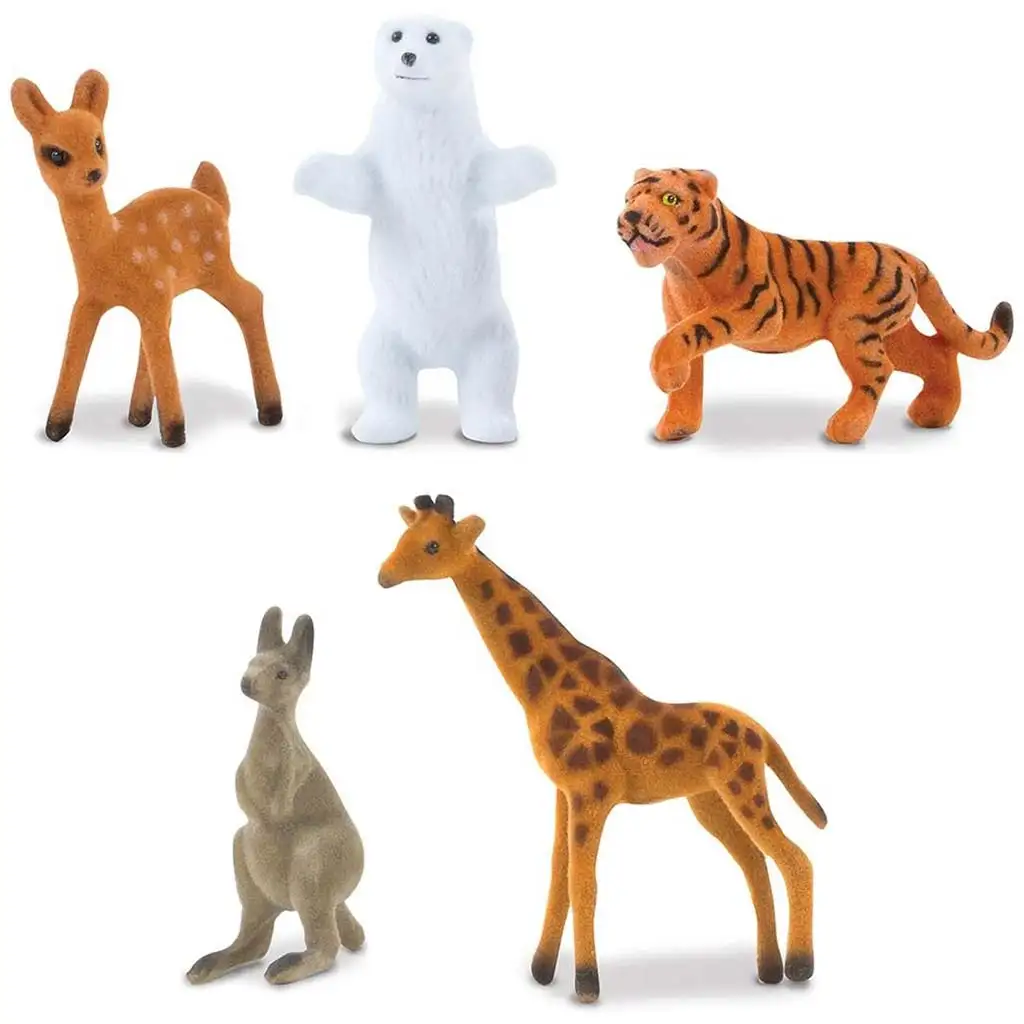 imagen de Alfombra de juego hábitat de animales con figuras de animales 200x150cm - Melissa & Doug 3