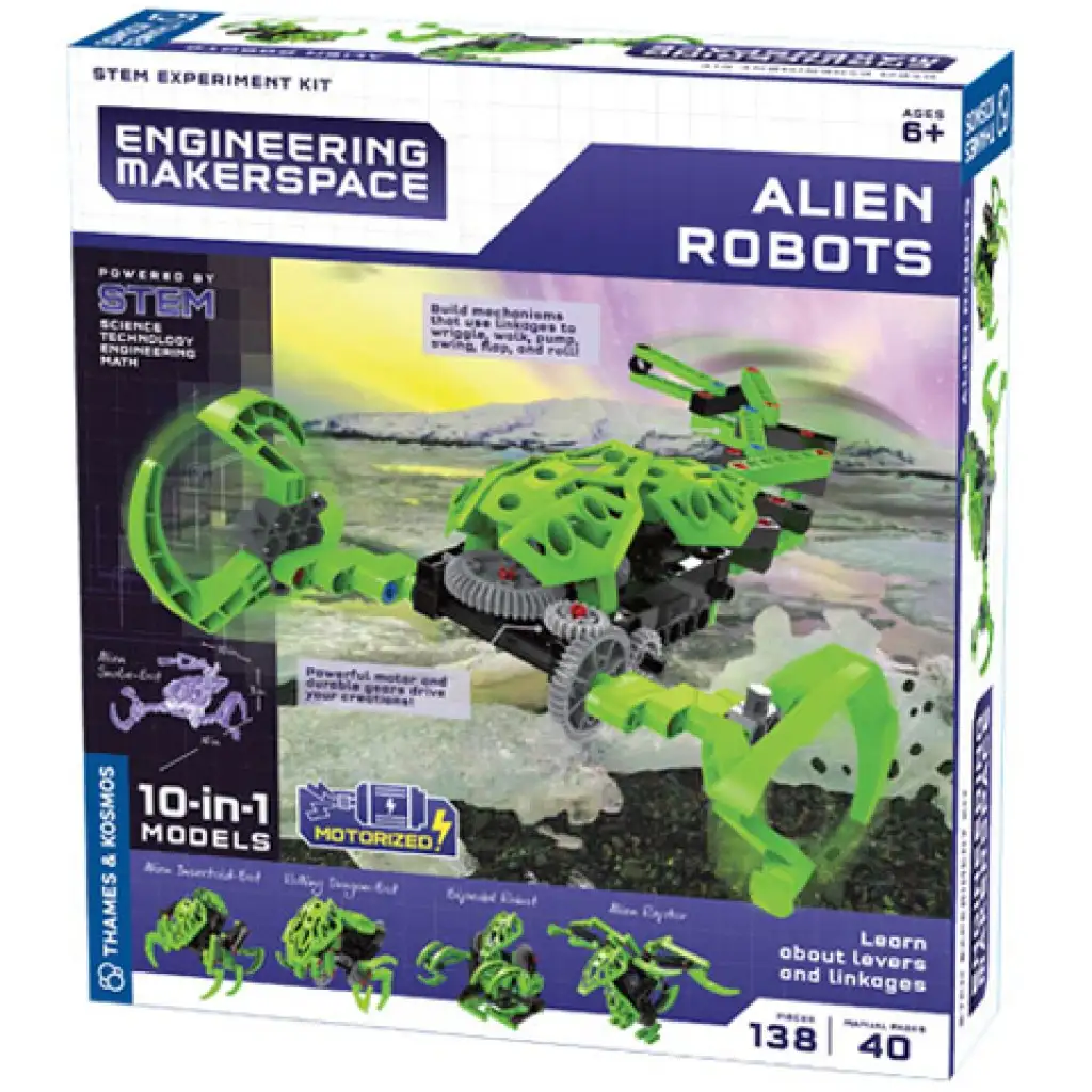 imagen de Alien Robots juego de construcción científica 1