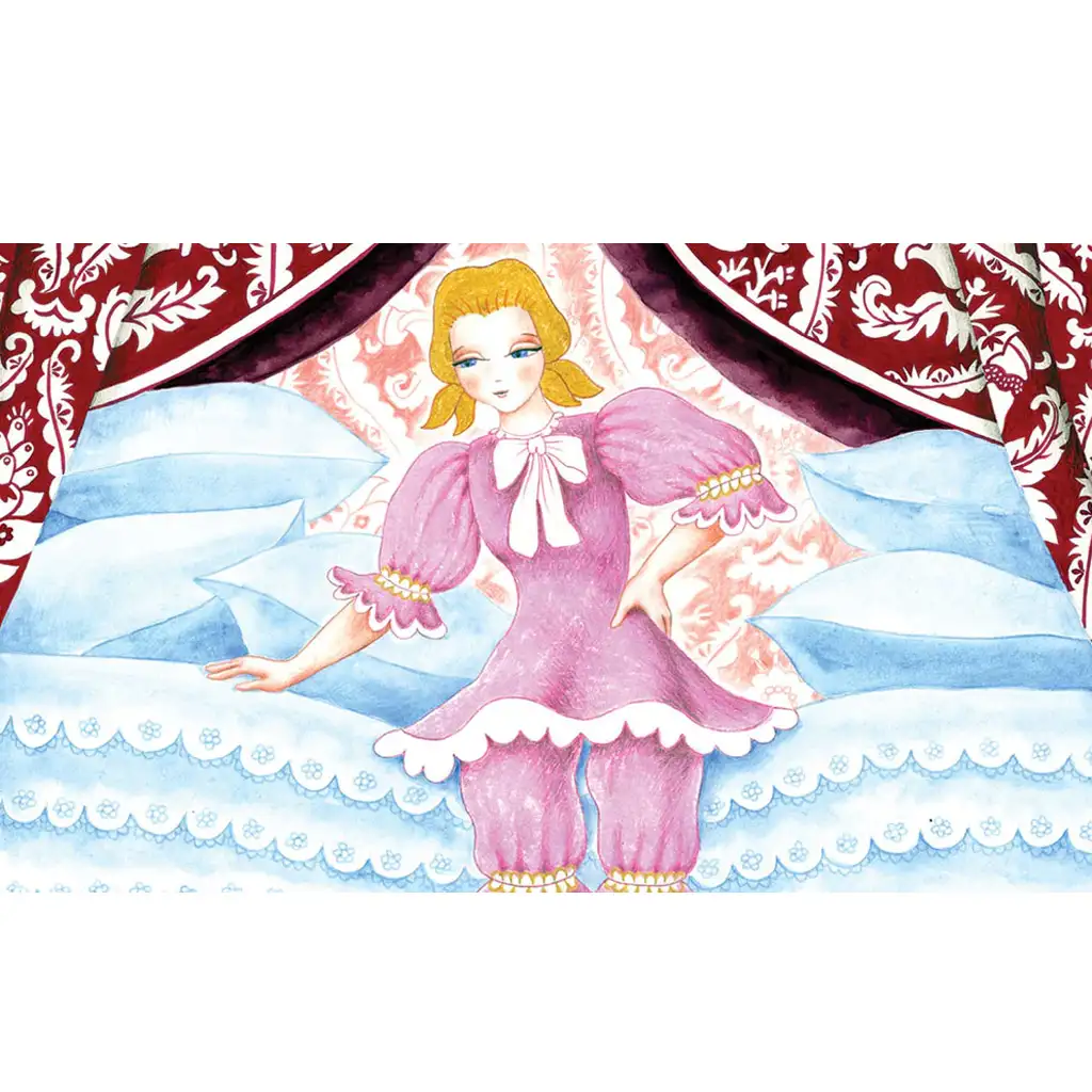 imagen de Andersen: La princesa guisante diafilm 1