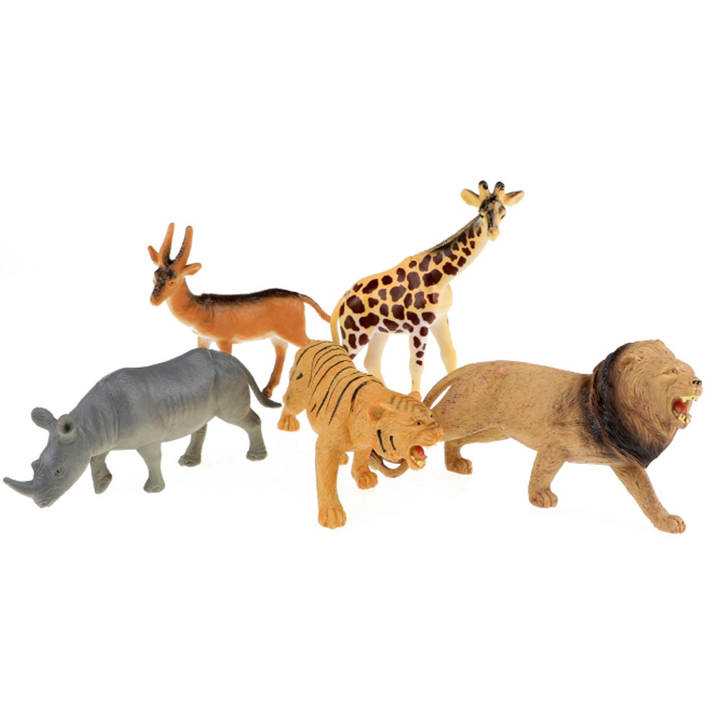 imagen de Animal World Fauna Salvaje Set de Figuras de 6 Piezas 2